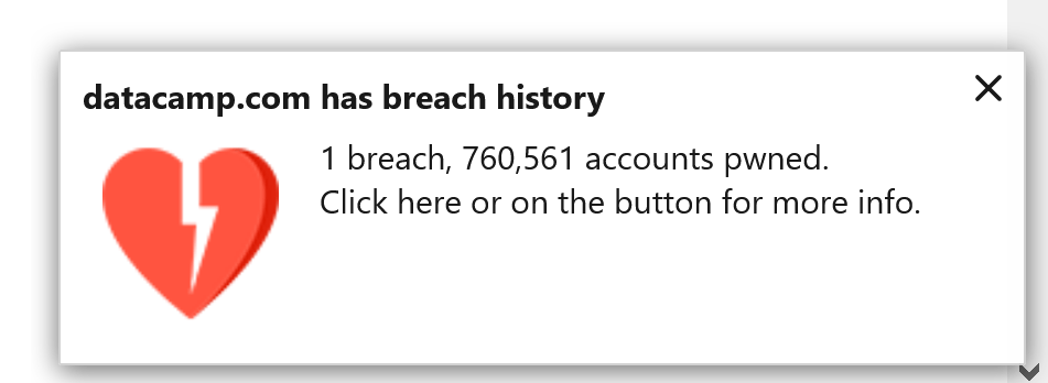 Breached's breach notification